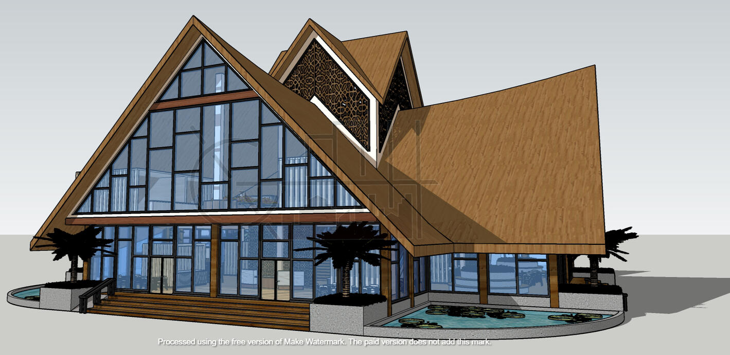 Pavilion Exterior Perspective