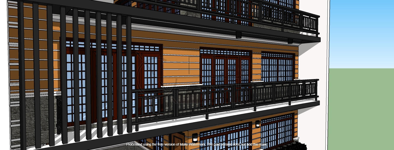 Proposed 2 Storey Residential with Roof Deck (Scheme 2)